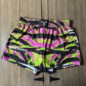 Takedown Neon Patterned Shorts